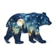 thumbnail image 1 of Puzle de madera DOCRAGI Astral Bear, 200 piezas, 36 x 24 cm, 1 of 7