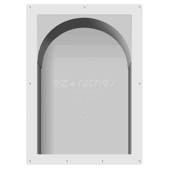 USA - Ready for Tile Niche Preformed Bathroom Recess It Shower Shampoo Shelf (14" X 22" Arch)