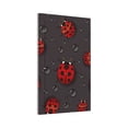 thumbnail image 2 of Kll Red Ladybugs On Dark Background Wall Plate,Gloss Finish,Standard Size 1 - 5" X 3", Polycarbonate Thermoplastic,Electric Receptacle Plug Covers, 2 of 8