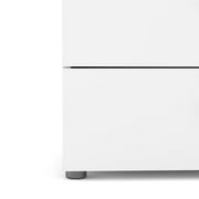 Tvilum Loft 4 Drawer Chest Dresser for Adults, White