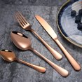 thumbnail image 3 of Clearance Kitchen Appliances, Set of Stainless Steel, 16 of Utensils, Including Forks, Spoons and Knives, Mirror Polished Flat Tableware Set, Gift Package Set for Wedding, Christmas, Home Decor, 3 of 4