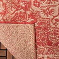 thumbnail image 3 of SAFAVIEH Beach House Orville Indoor/Outdoor Area Rug Red/Cream, 8'6" x 12', 3 of 6