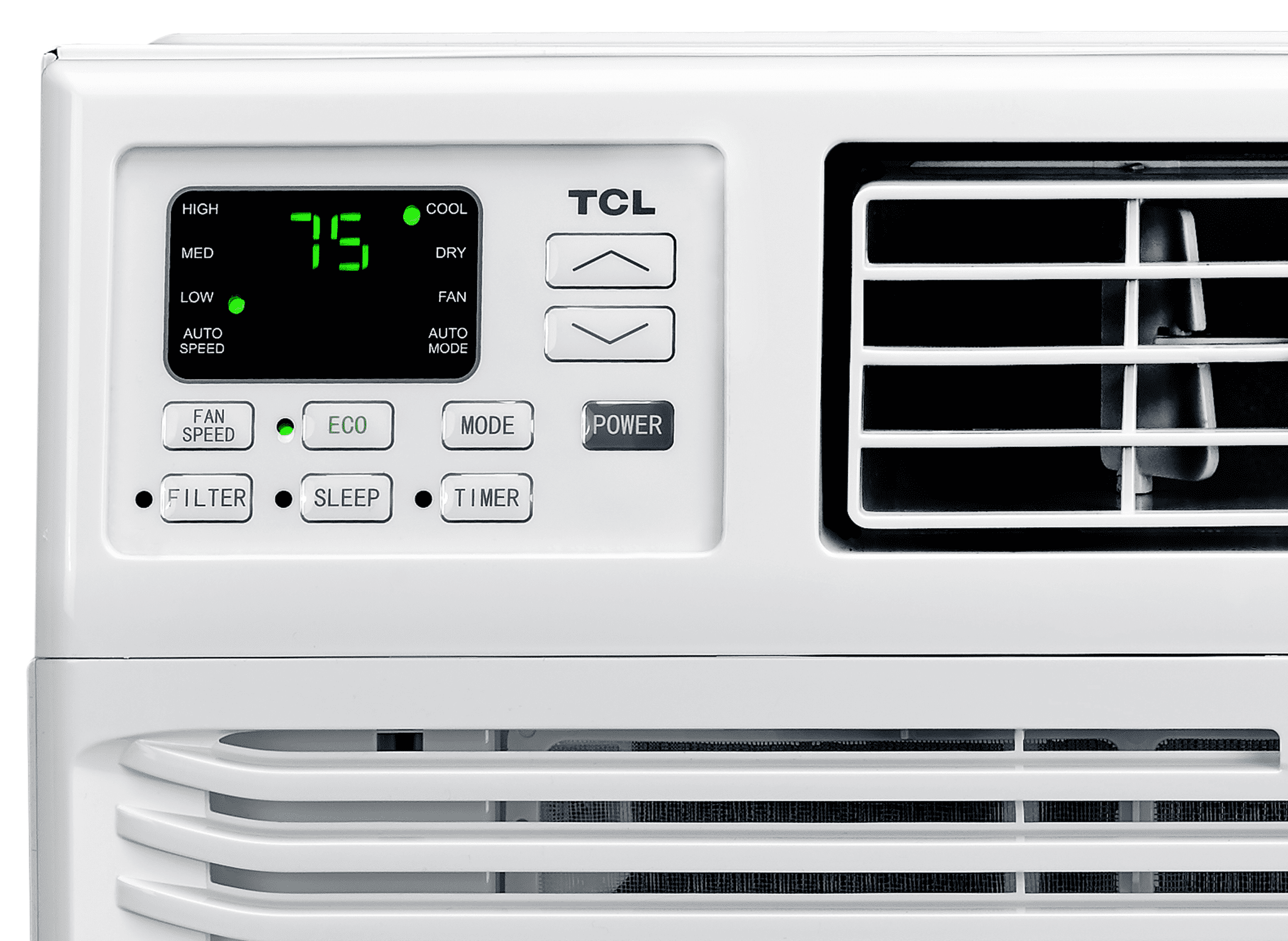 TCL 6,000 BTU White Window Air Conditioner with Remote