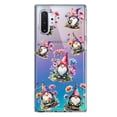 thumbnail image 1 of MUNDAZE Samsung Galaxy Note 10 Plus Cute Pink Purple Cosmos Flowers Gnomes Spring Floral Double Layer Phone Case Cover, 1 of 6