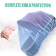 thumbnail image 3 of Mikilon Mosquito Net for Stroller,Encrypted Stroller Mosquito Net Full Cover ,Breathable & Foldable Netting for Baby Stroller Mosquito Net Cover(Blue), 3 of 4