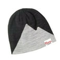 thumbnail image 4 of COORS LIGHT Men's Mountain Art Beanie Scull Cap Jacquard Charcoal Hat Toboggan, 4 of 4
