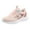 Pink, variant on NOKIO Women Running Shoes Athletic Tennis Sneakers Lace Up Mesh Lightweight Breathable Walking Workout Jogging Gym Non Slip Mesh Outdoor Women Shoes Soft Sole Sport Shoes