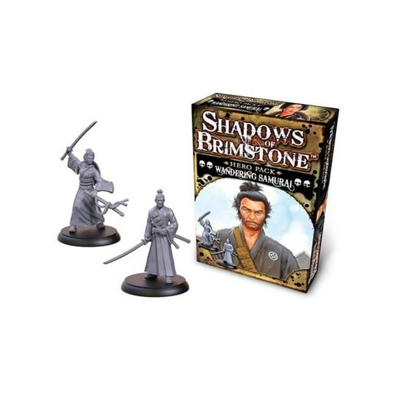 Flying Frog Productions Shadows of Brimstone: Wandering Samurai Hero Pack