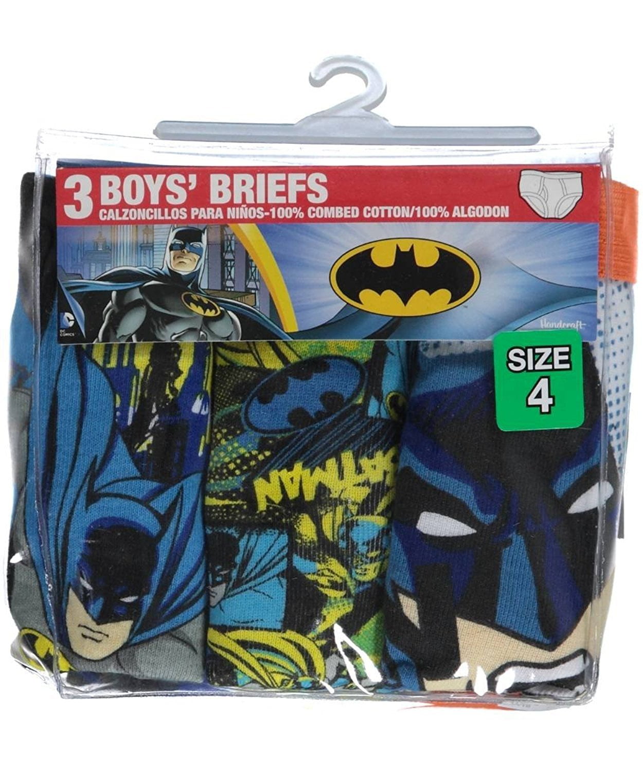 Batman boy's underwear - 3-piece cotton underwear - 110-116 - www