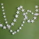 thumbnail image 2 of Inteprter Guirnalda de papel con forma de estrella de 2M, adornos colgantes para fiestas, bodas, decoraciones de Navidad Kits de decoración para fiestas plata, 2 of 6