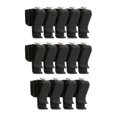 thumbnail image 1 of 14pcs Golf Club Bag Clips On Putter Clamp Holder Organizer Black Putting Clip, 1 of 5
