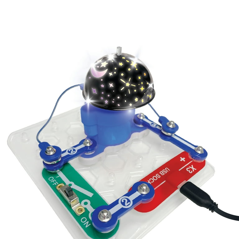 Snap Circuits Nite Lite Build Own Night Light Kit, STEM