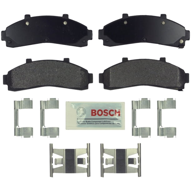 Juego de Pastillas de Freno Bosch BE652H Cerámica Azul Delanteras con Accesorios