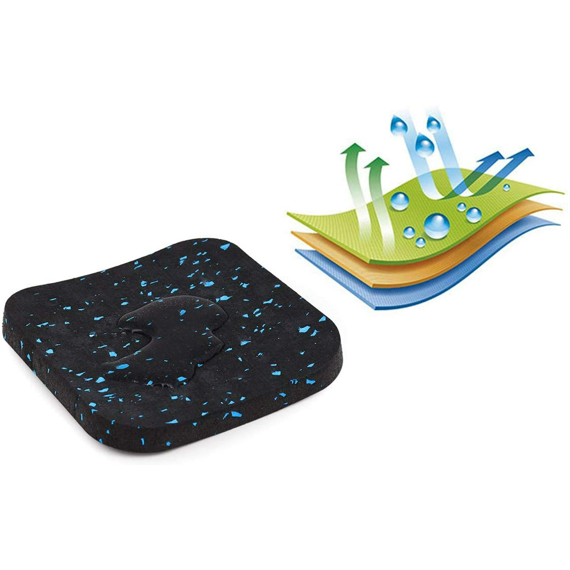 Treadmill Mat 4 Pieces Exercise Equipment Mats Shock Absorbing Rubber Treadmill Pads for Carpet or Floor Protection Walmart