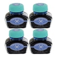 thumbnail image 2 of (4 pack) Thornton's Luxury Goods Fountain Pen Ink Bottle, 30ml, Pack of 4,  Turquoise, 2 of 6