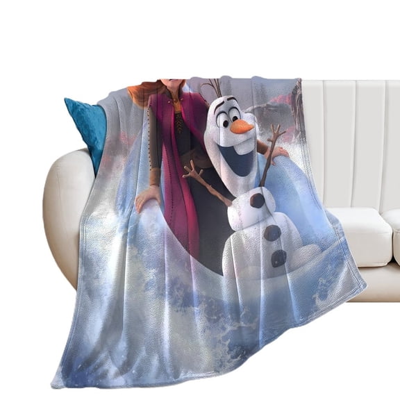 Frozen Throw Blanket for Kids Frozen Merch for Girls Boys 50"*60"130*150cm Blankets