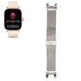 thumbnail image 4 of Metal Watch Strap, Anti Loosen Secure Clasp Smartwatch Band Rust Proof  For  T-Rex Silver,Black, 4 of 8