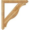 thumbnail image 3 of Ekena Millwork 4"W x 38"D x 42"H Funston Arts & Crafts Rough Sawn Bracket, Western Red Cedar, 3 of 4