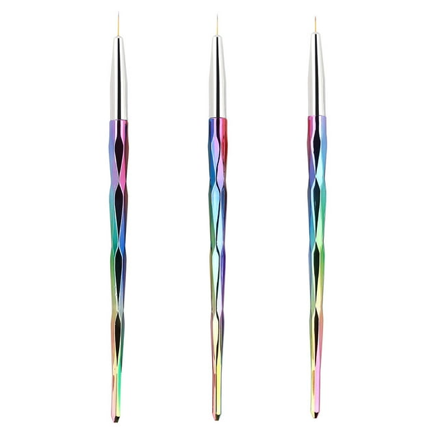 Miangastore 3pcs Manicure Tool Durable Nail Dotting Pen for Professional Nail Art Projects