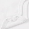 thumbnail image 5 of zuwimk Baby Girls Boys Bodysuit Super Soft Cotton Romper Snaps, breathable, one-piece, long & short sleeve, easy-diaper-change(9-12 Months,Grey), 5 of 7