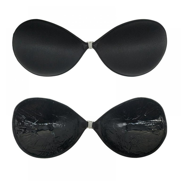 Adhesive Bra Reusable Strapless Self Silicone Push-up Invisible Sticky Bras  for Backless Dress