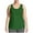 Green, variant on Qiopertar Plus Size Tank Tops for Women Loose Round Neck Camisoles Summer Casual Solid Color Sleeveless Tops Basic Comfy Relaxed Vacation Beach Travel, Yellow 4XL