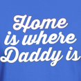 thumbnail image 3 of CafePress - Home Is Where Daddy Is Dark T Shirt - Men's Classic Graphic Cotton T-Shirt, 3 of 4