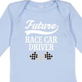 thumbnail image 4 of Inktastic Future Race Car Driver Racing Boys Long Sleeve Baby Bodysuit, 4 of 5