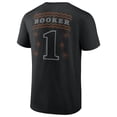 thumbnail image 3 of Men's Devin Booker Black Phoenix Suns Ugly Sweater Name & Number T-Shirt, 3 of 5