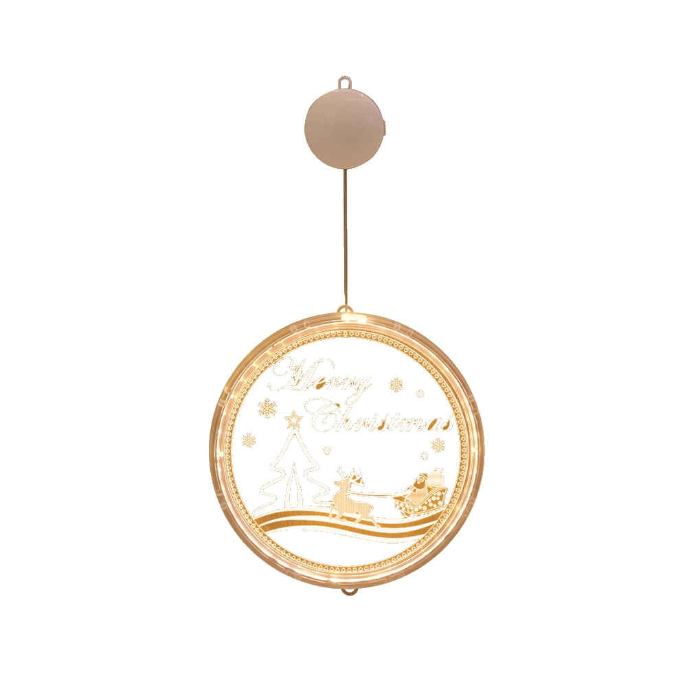 Christmas Lights Decor Hanging Fairy Lights Battery Operated for Wall