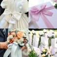 thumbnail image 3 of sasyxdc Double Face Yellow Satin Ribbon 1/8 Inch X 50 Yards Polyester Yellow Ribbons for Gift Wrapping Fabric Ribbon for Crafts Flower Bouquet Sewing Arts Wedding Party Decoration gtr, 3 of 4