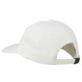 thumbnail image 3 of Mississippi State Flower Embroidered Washed Cap - White OSFM, 3 of 5