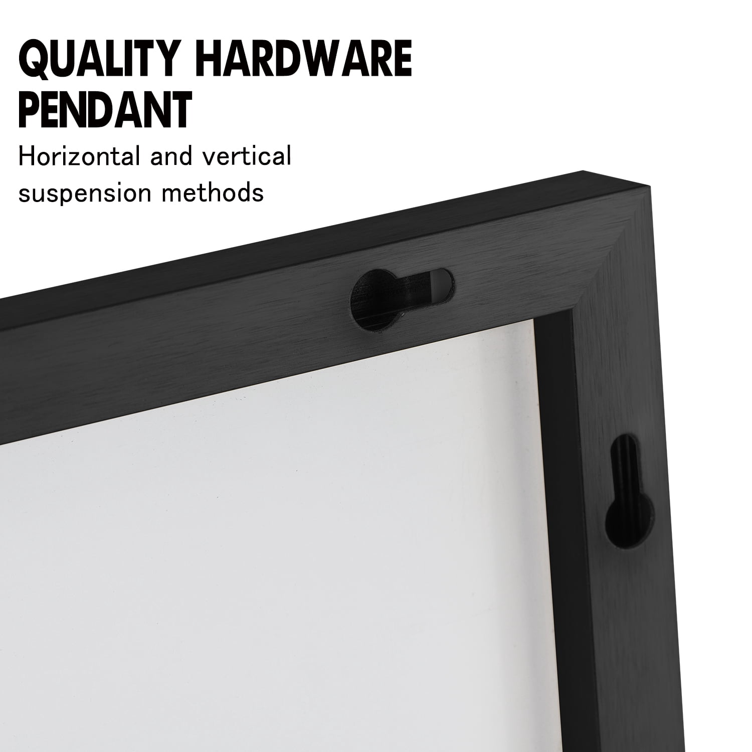 71"x32" Black Modern Full Length Mirror