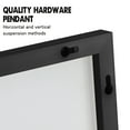 thumbnail image 6 of 71"x32" Black Modern Full Length Mirror, 6 of 8