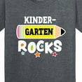 thumbnail image 4 of Inktastic Kindergarten Rocks with Pencil and Stars Youth T-Shirt, 4 of 5