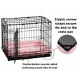 thumbnail image 2 of Midwest Homes for Pets QuietTime Double Bolster Dog Bed & Crate Mat Pink, 36 Inch, 2 of 4