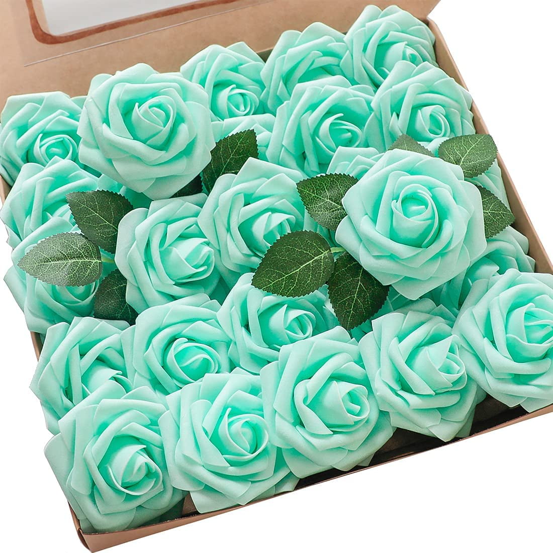 Artificial Fake Flowers Wedding Any Party Quality Soft Colourfast Foam Roses 