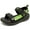 Green, variant on Earlde Boy's Sport Sandals Open Toe Water Hiking Beach Outdoor Shoes