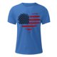 thumbnail image 3 of Mens Casual Manga Corta Botón Abajo Camisetas Estados Unidos Bandera Impresión Cuello Redondo Suéter Camiseta, Poliéster Casual Uso Diario para Hombres, 3 of 5