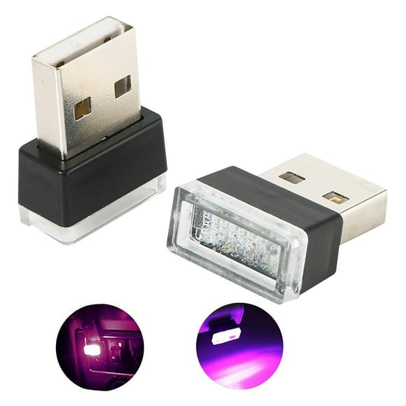 Xihbxyly En venta Iluminación del hogar General M otors Mini USB LED Luz interior inalámbrica para automóvil Neón
