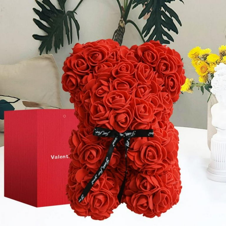 Rose Bear Rose Teddy Bear Flower Bear Cub Everlasting Flower for