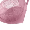 thumbnail image 4 of Azrian Womens Plus Size Bras,Womens Solid Lace Lingerie Bras Plus Size Underwear Bralette Bras Comfortable Bra, 4 of 4