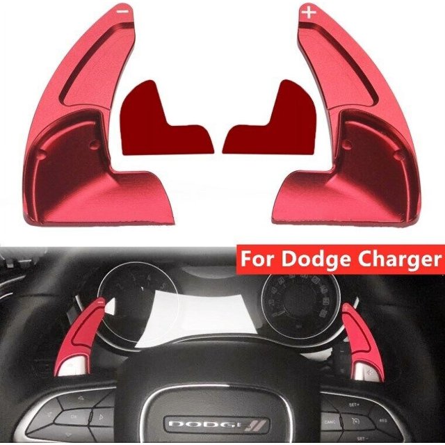Aluminum Steering Wheel Shift Paddle Extended Transmission for Dodge for Charger 15-19-