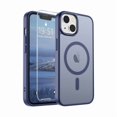 thumbnail image 1 of ccwonima Magnetic for iPhone 14 Pro Case (Compatible with MagSafe) (Military Grade Drop Protection) Slim Translucent Matte Shockproof with Anti-Fingerprint Phone Case,Lavender Gray, 1 of 1
