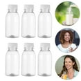 thumbnail image 3 of 10Pcs 350ML Transparent Plastic Milk Storage Bottles Beverage Drinking Bottles, 3 of 5