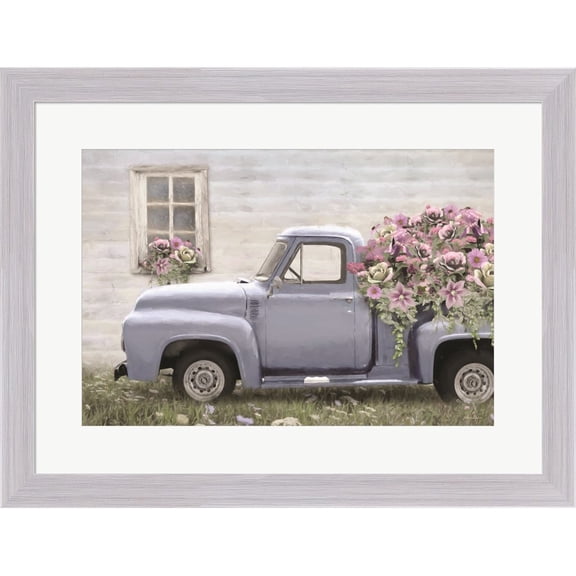 Great Art Now Live Life in Full Bloom by Lori Deiter, Framed Wall Art, 27.5W x 21H