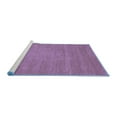 thumbnail image 2 of Ahgly Company Machine Washable Indoor Rectangle Abstract Blue Contemporary Area Rugs, 5' x 7', 2 of 4