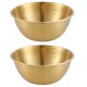 thumbnail image 1 of Tazones for mezclar de acero inoxidable, tazón medidor for hornear, tazón de sopa de Ramen coreano, bandeja de ensalada de Metal, 1 of 7