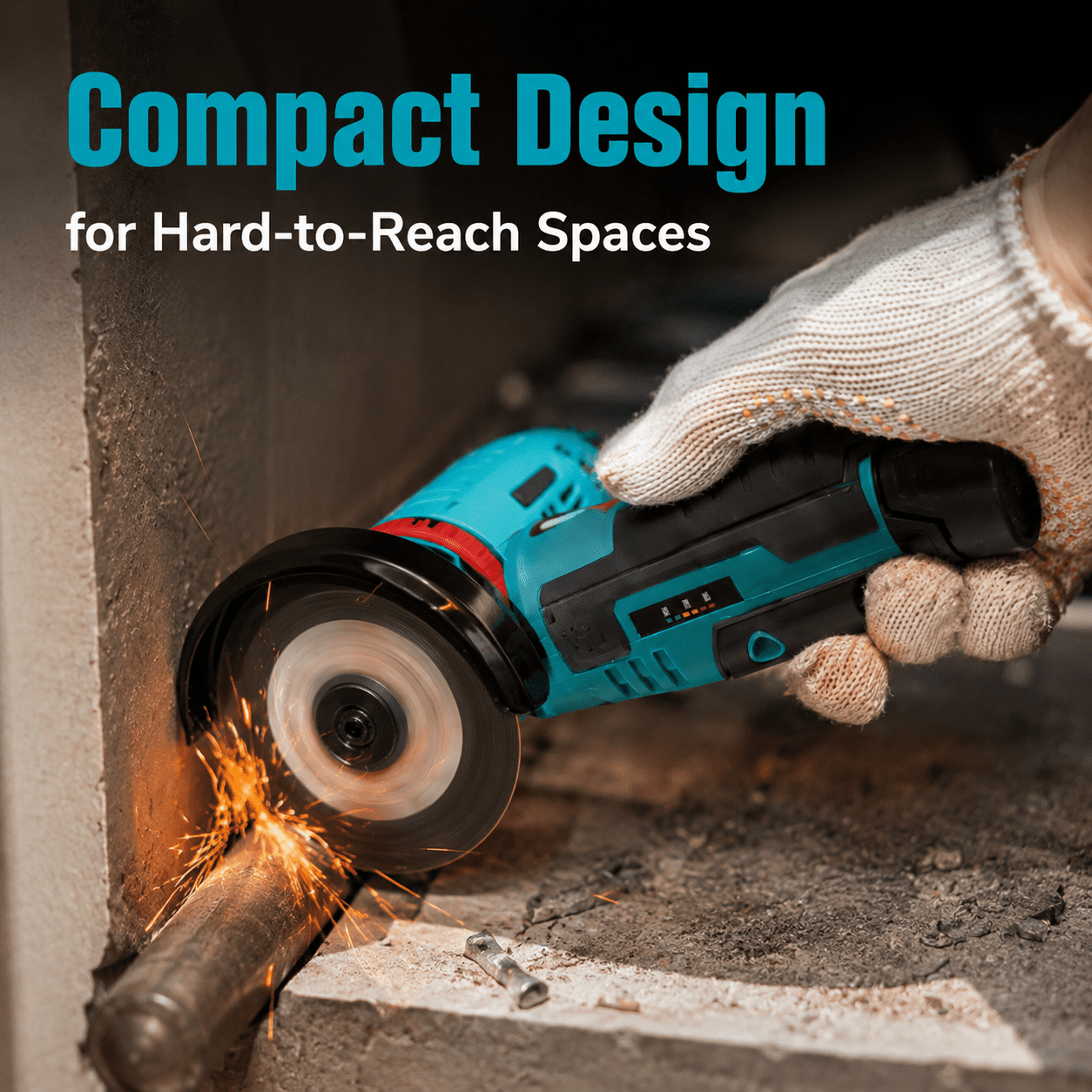 12V Cordless Mini Angle Grinder