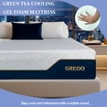 thumbnail image 3 of GREOO King Size 14 inch Foam Mattress, Firm Cooling Gel Memory Foam, Back Pain Relief, Motion Isolation, Certipur-us Certified Foam, Washable Cover, Mattress in a Box, 3 of 14